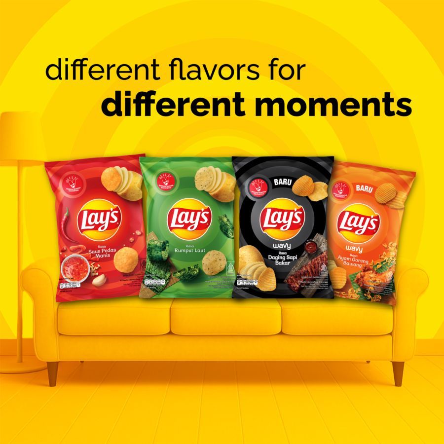 

LAYS POTATO CHIPS SNACK KENTANG 31gr