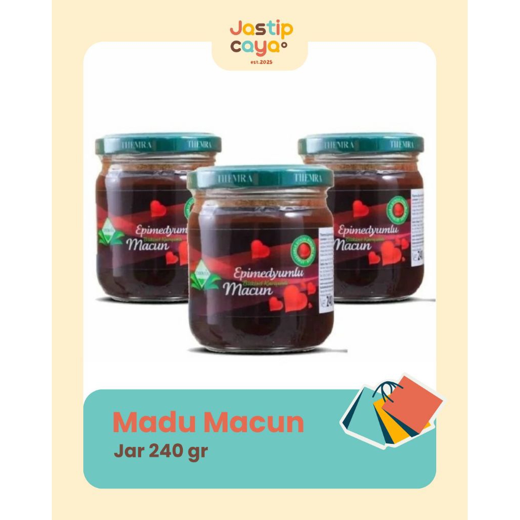 Madu Macun Turki Madu Turki Jar 240gram
