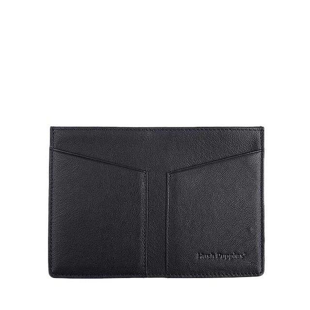 HUSH PUPPIES - Libby PASSPORT Holder - BLACK