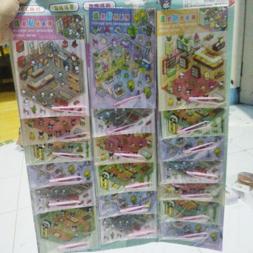 

mainan stiker dekorasi toko dan ruangan