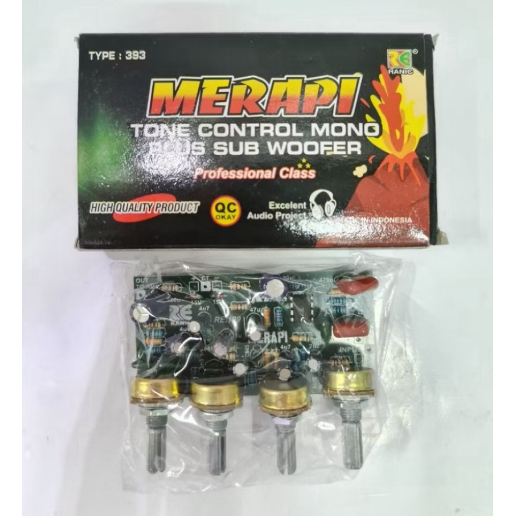 Kit tone control mono + subwoofer