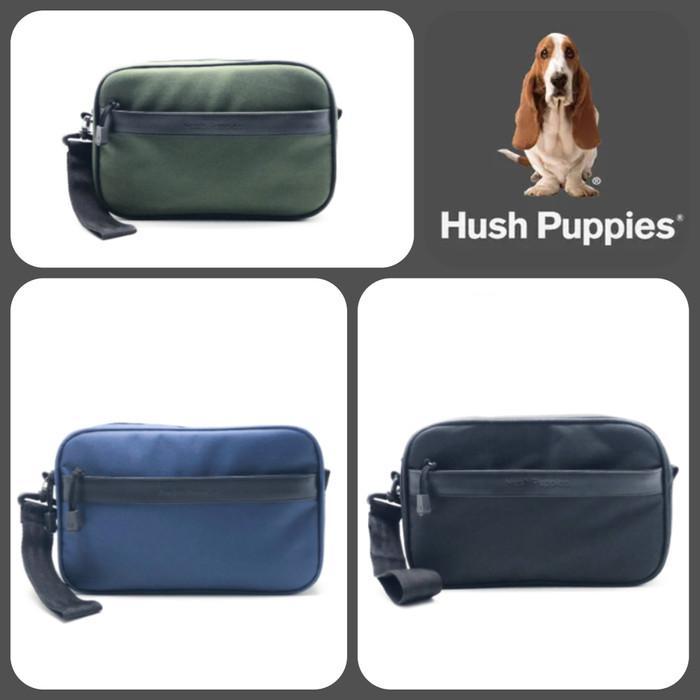 Hush Puppies 2in1 Clutch Crossbody bag tas tangan selempang pria anti air 1118 hss