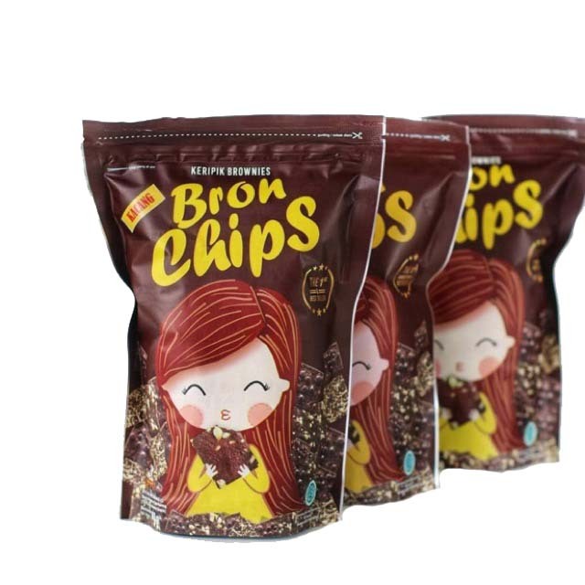 

Bron chips murah keripik brownies - kripik brownis enak
