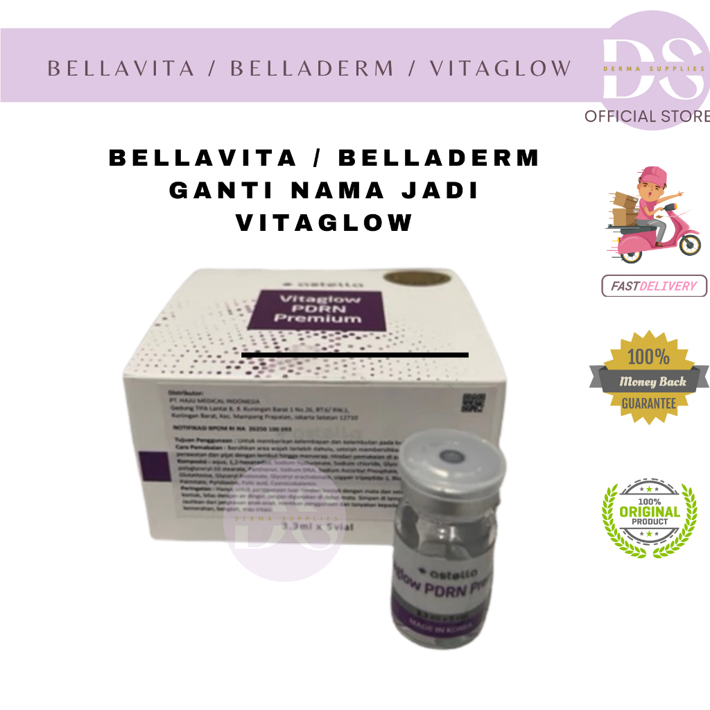 [ORI] VIAL SALMON DNA BELLADERM BELLAVITA  PDRN