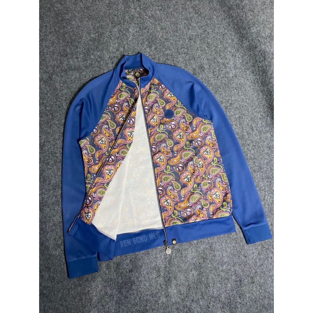 Tracktop Prety Green paisely Sz M