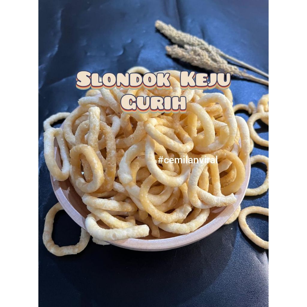 

Cemilan Viral Slondok Keju Gurih Renyah Singkong Crispy