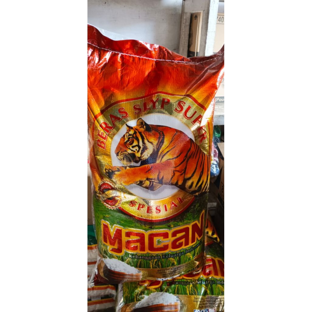 

[ Berat 20 Kilogram ] Beras Cap Macan Beras SLYP Super Spesial