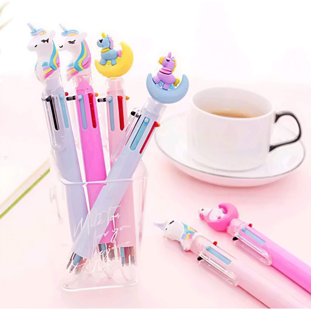 

PFG - Pena Karakter Mekanik 6 Warna Lucu Unicorn Sleep Unicorn Moon Stationary kids school
