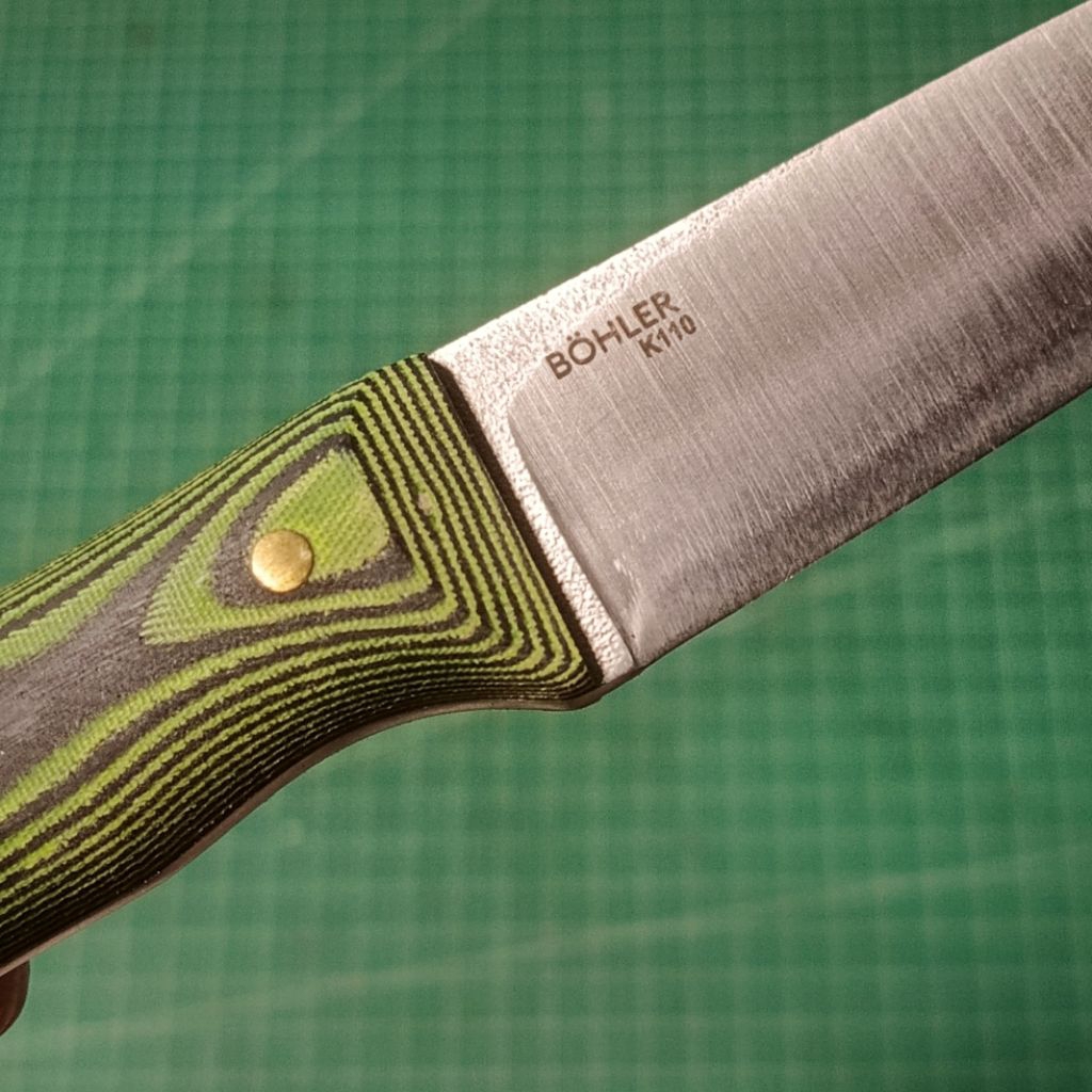 Pisau Bushcraft EDC Bahan Bohler K110