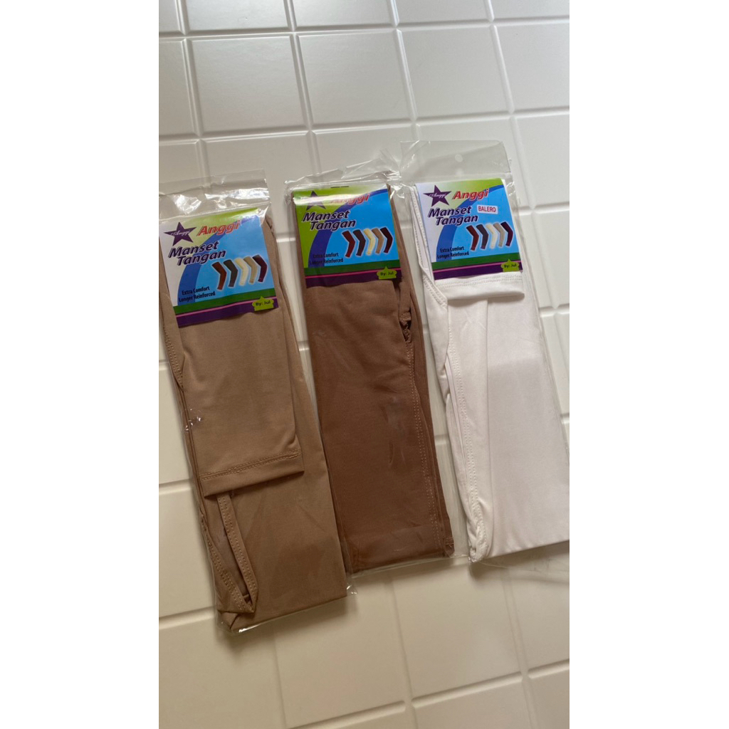 [NEW WITH TAG] MANSET SAMBUNG BOLERO LENGAN PANJANG HIJAB DALAMAN TRENDY MANSET TANGAN