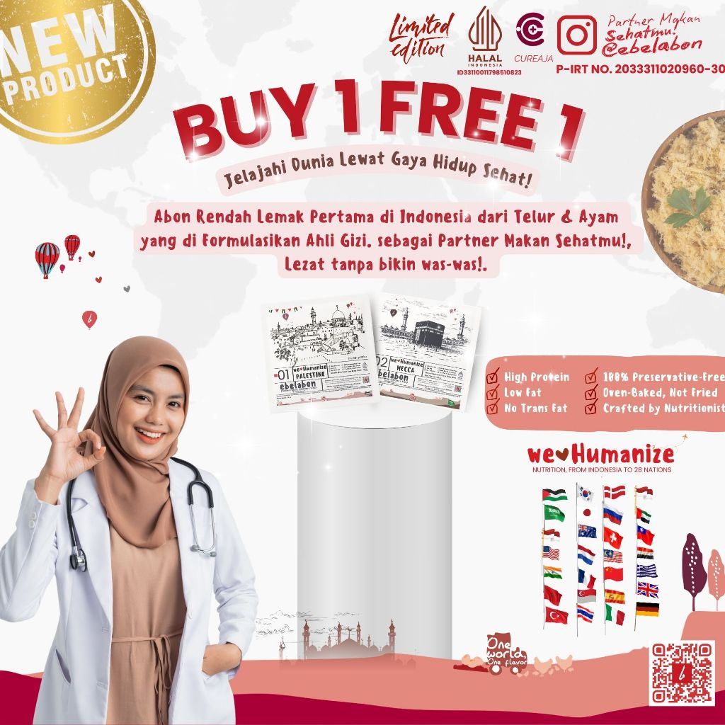 

Abon Ayam Panggang Rendah Lemak Soft Crunchy Original – Ebelabon Sachet