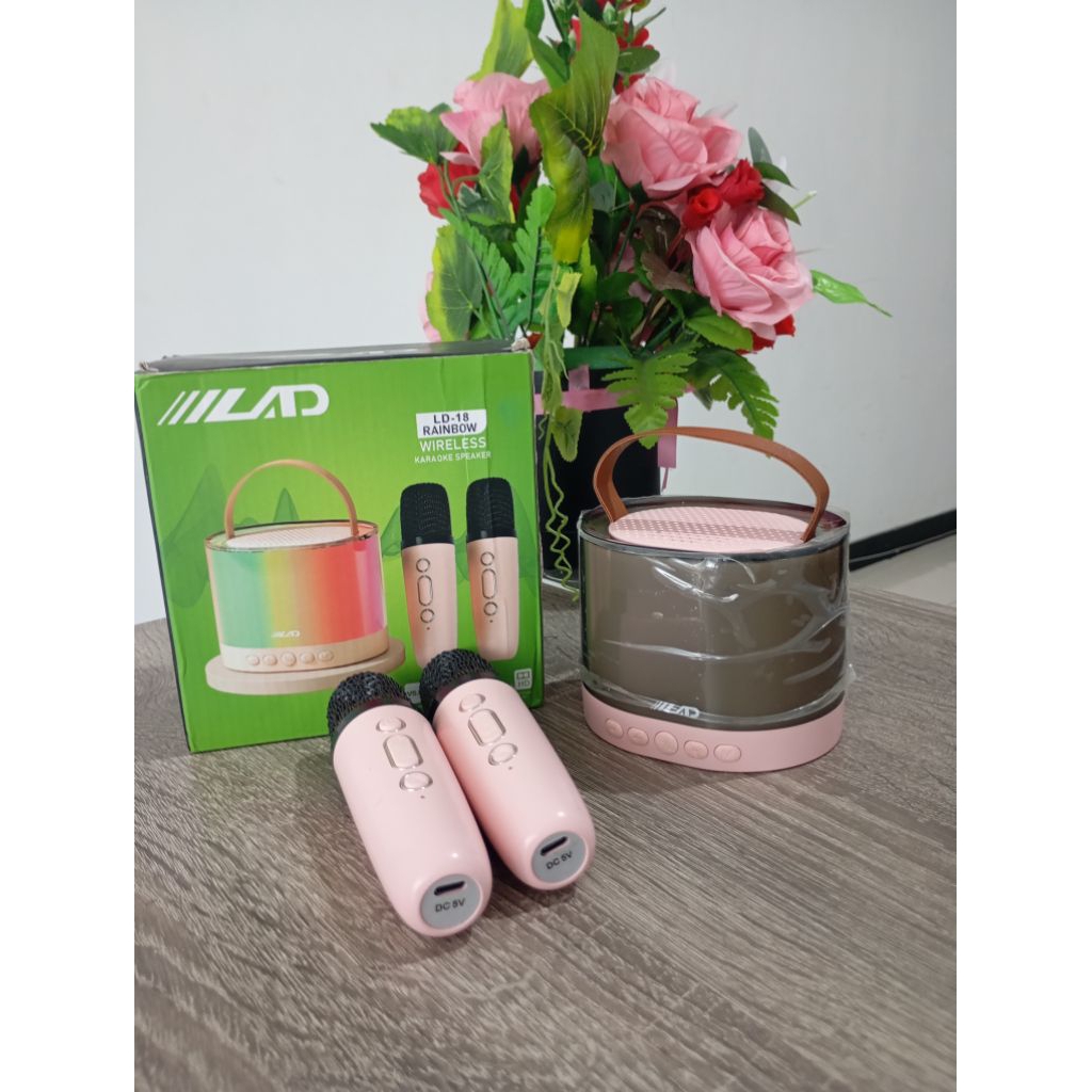 Speaker Bluetooth LAD tipe RAINBOW