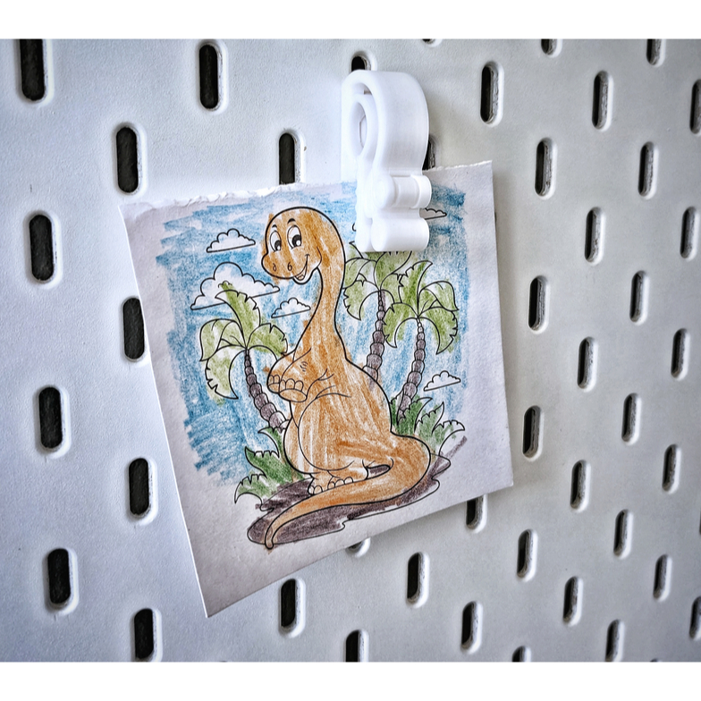 

3D Print Stand Dudukan Clip Lockable Note Photo