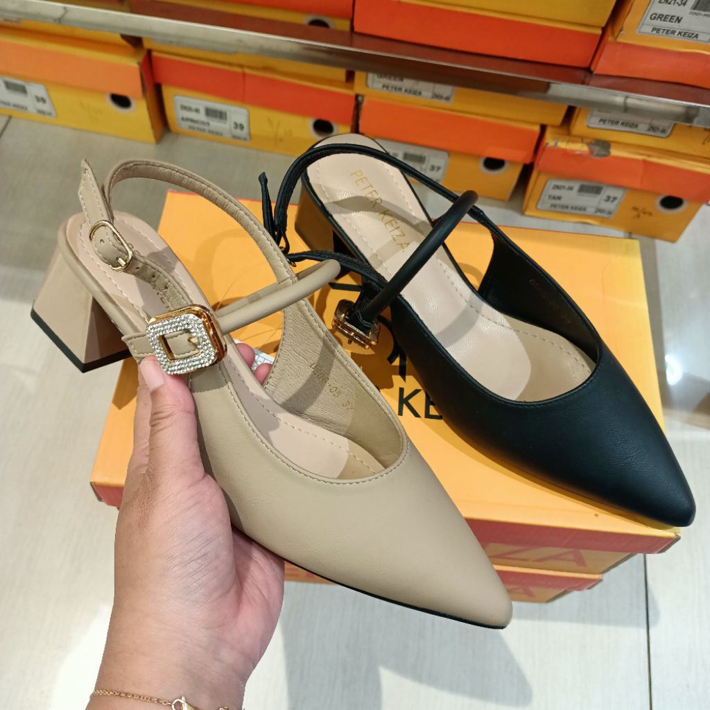 sepatu wanita heels 5cm PETER KEIZA original