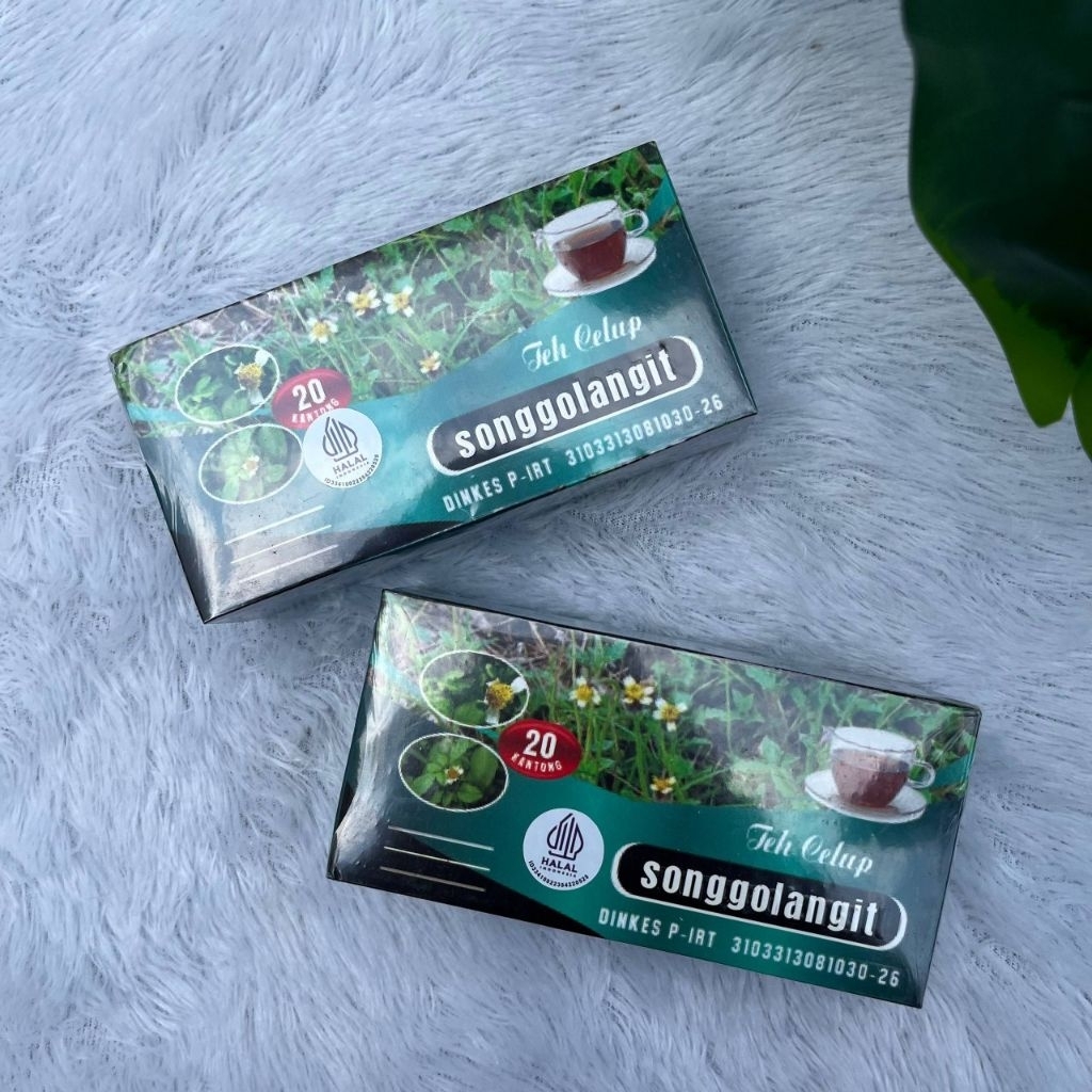 

Teh Songgo Langit | Teh Celup Herbal | Teh Obat Asam Urat