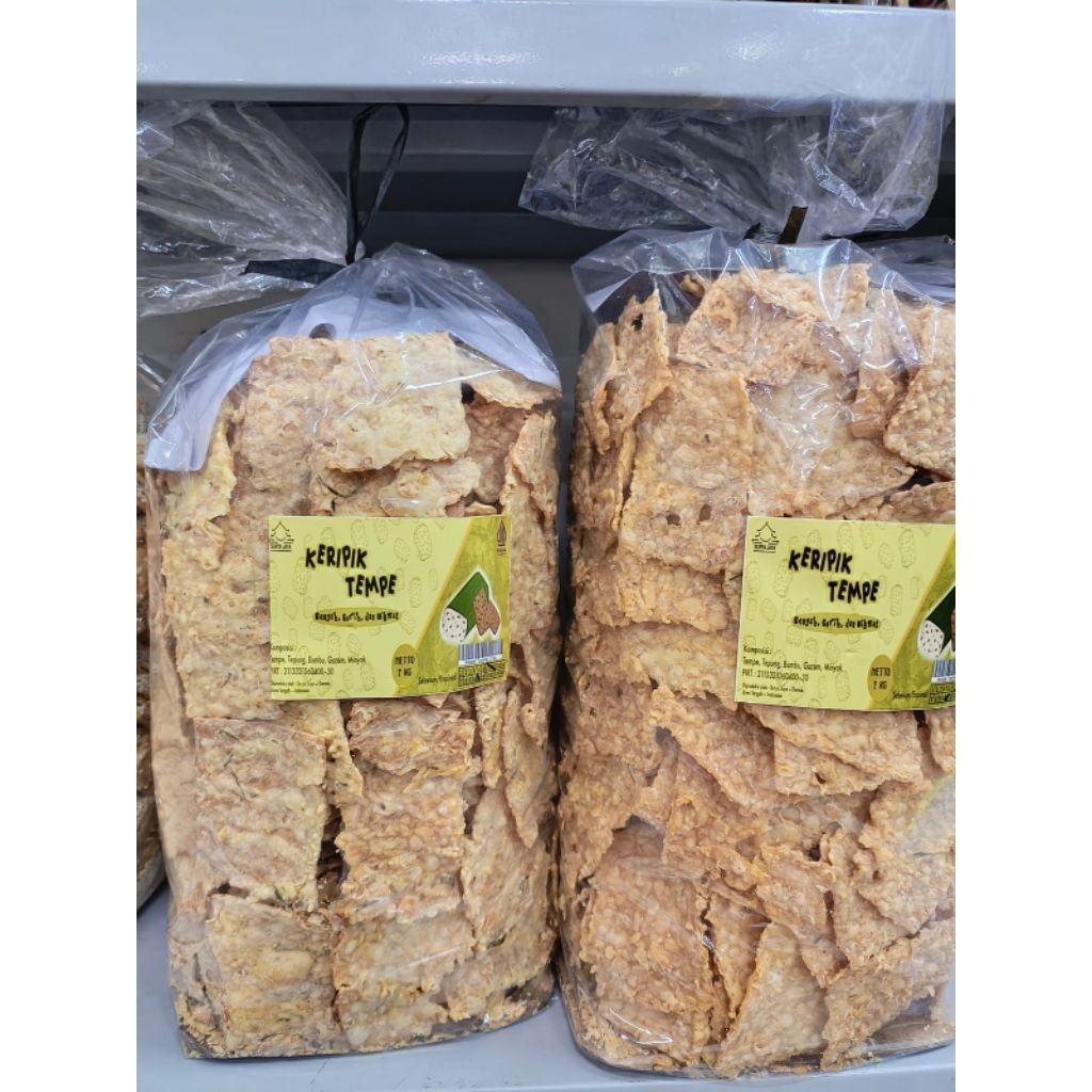 

Kripik Tempe Kotak Surya Jaya 2 Kg/ TEMPE KRIPIK 2 KG ENAK GURIH LEZAT