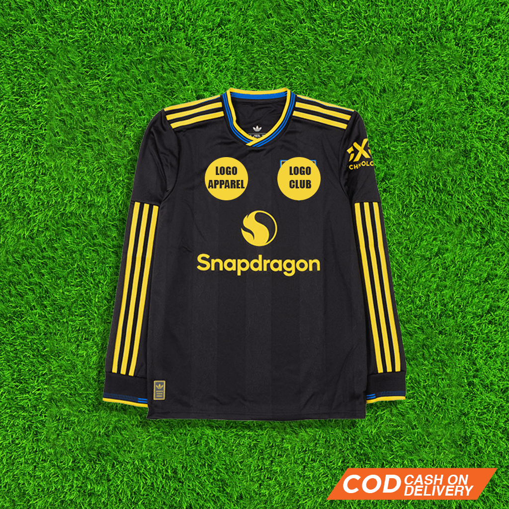 JERSEY SEPAKBOLA MU 3rd 2025/2026 PL LONG SLEEVE