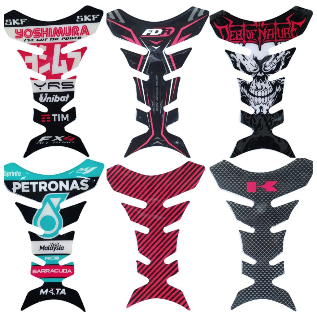 Tankpad timbul Universal, untuk cb.cb150r vixion ninja r 15 rx king dll