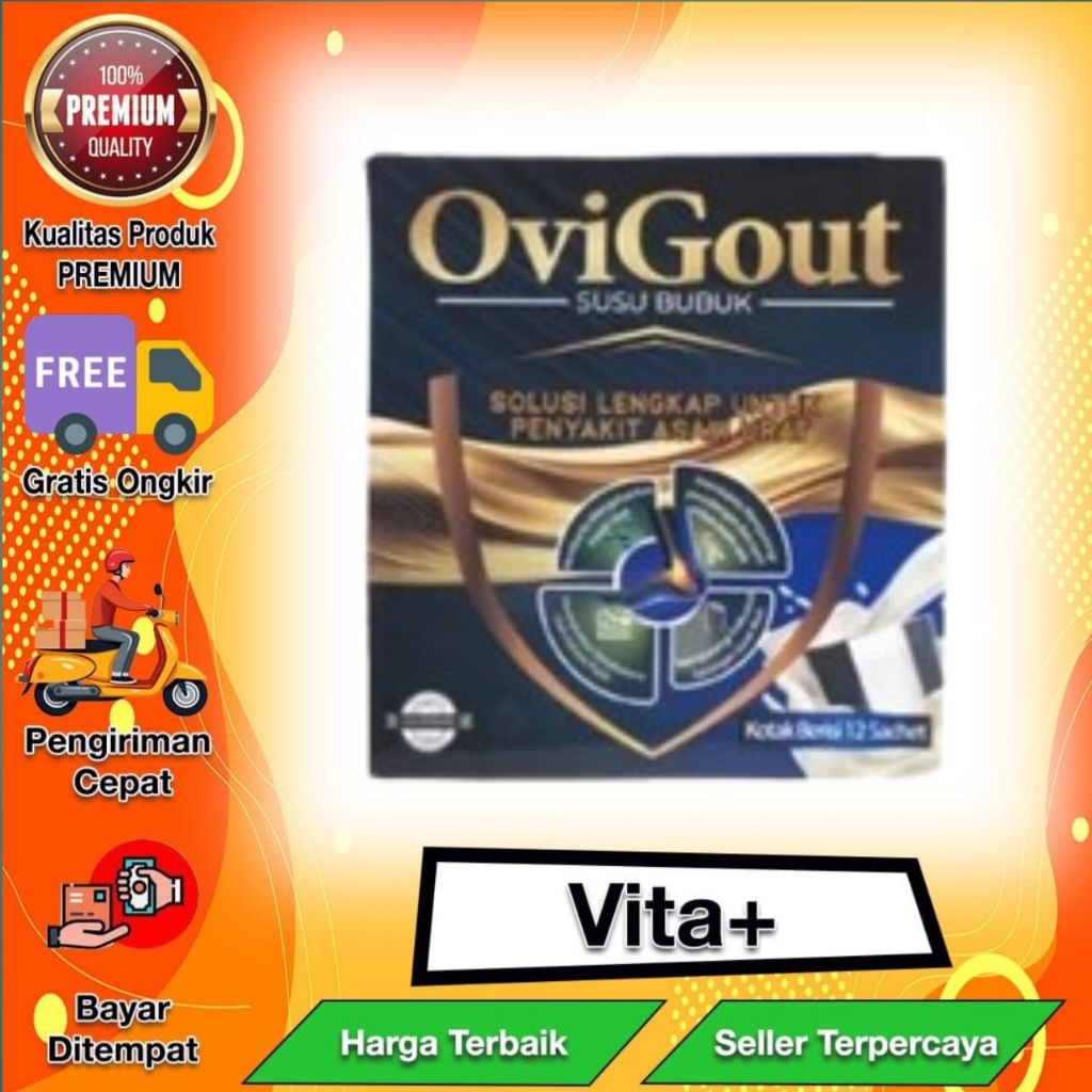 

OVIGOUT 1 Box Milik Susu Suplemen Kesehatan Asam Urat, Kolesterol Dan Tulang Sendi By Shanum