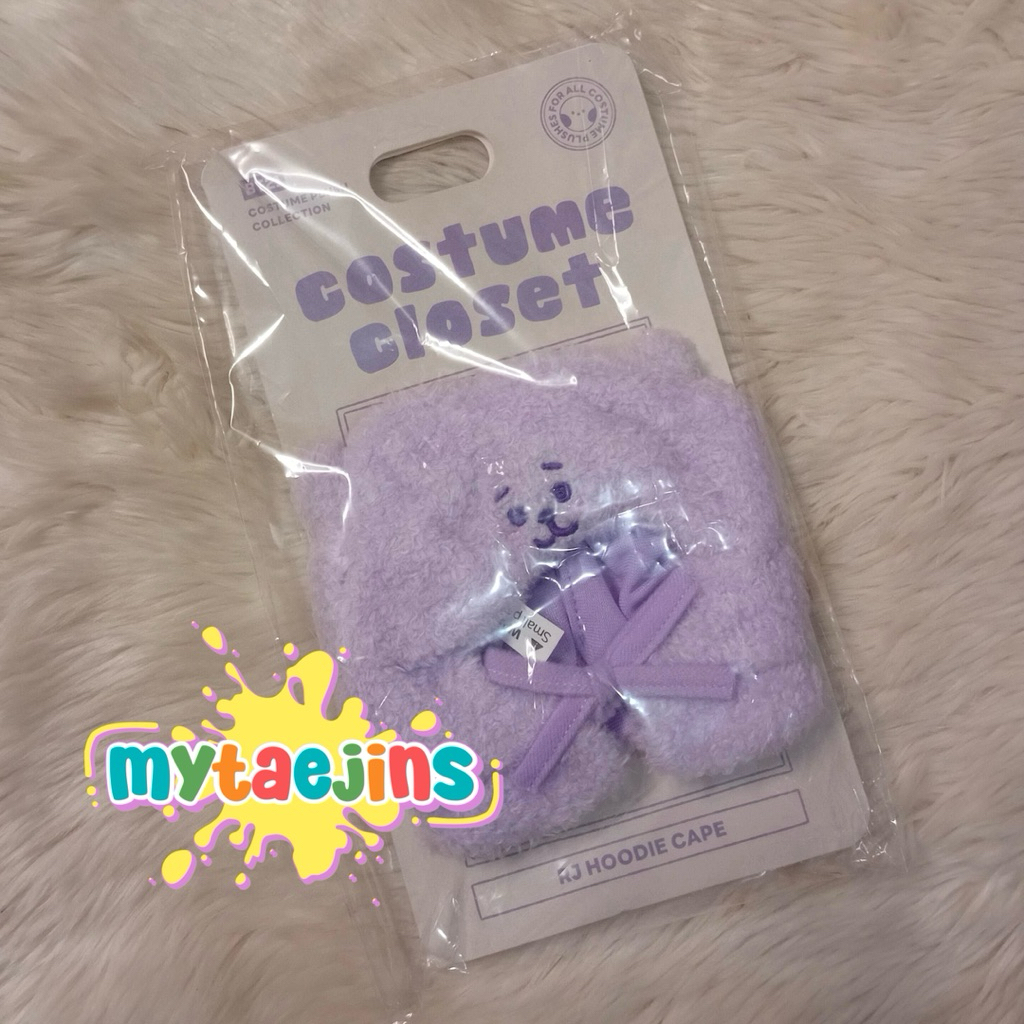 BT21 RJ HOODIE CAPE COSTUME SET LINE FRIENDS