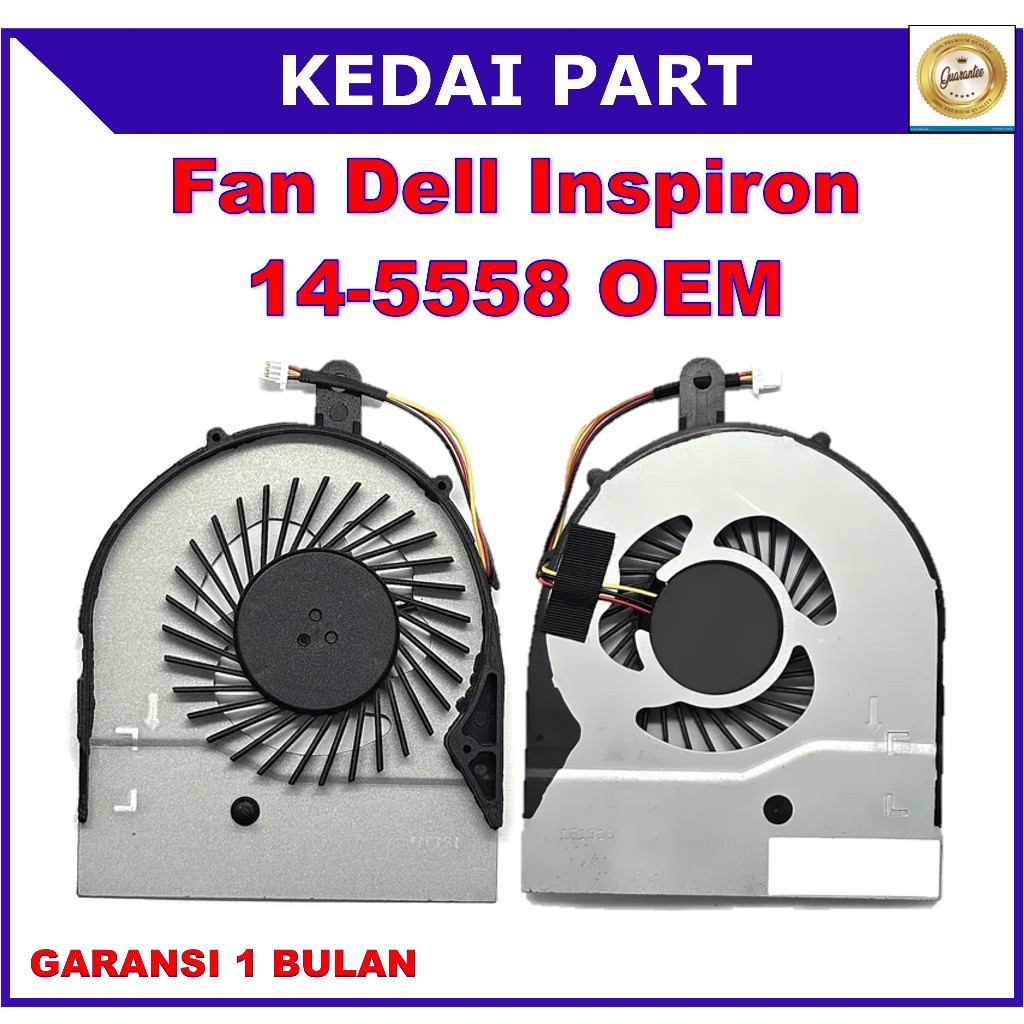 Kipas Fan Dell Inspiron 14 5558 5551 5552 5555 5559 5566 5758 5755 5759 5458 5459 1GRYN 01GRYN Vostr