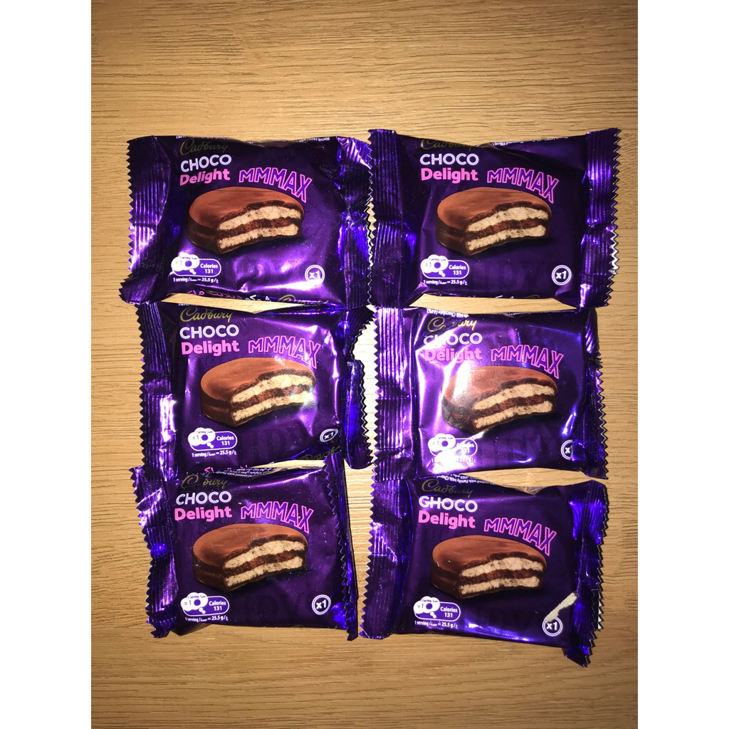 

[ 1 pcs ] Cadburry Choco Delight MMMAX biskuit coklat asli mesir