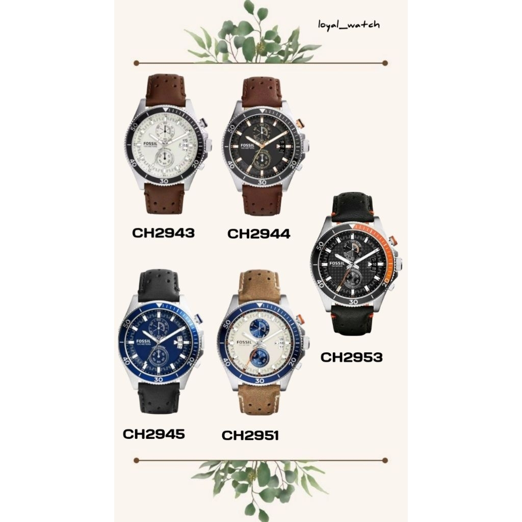 JAM TANGAN PRIA KEREN TYPE CH2943, CH2944, CH2945, CH2951, CH2953