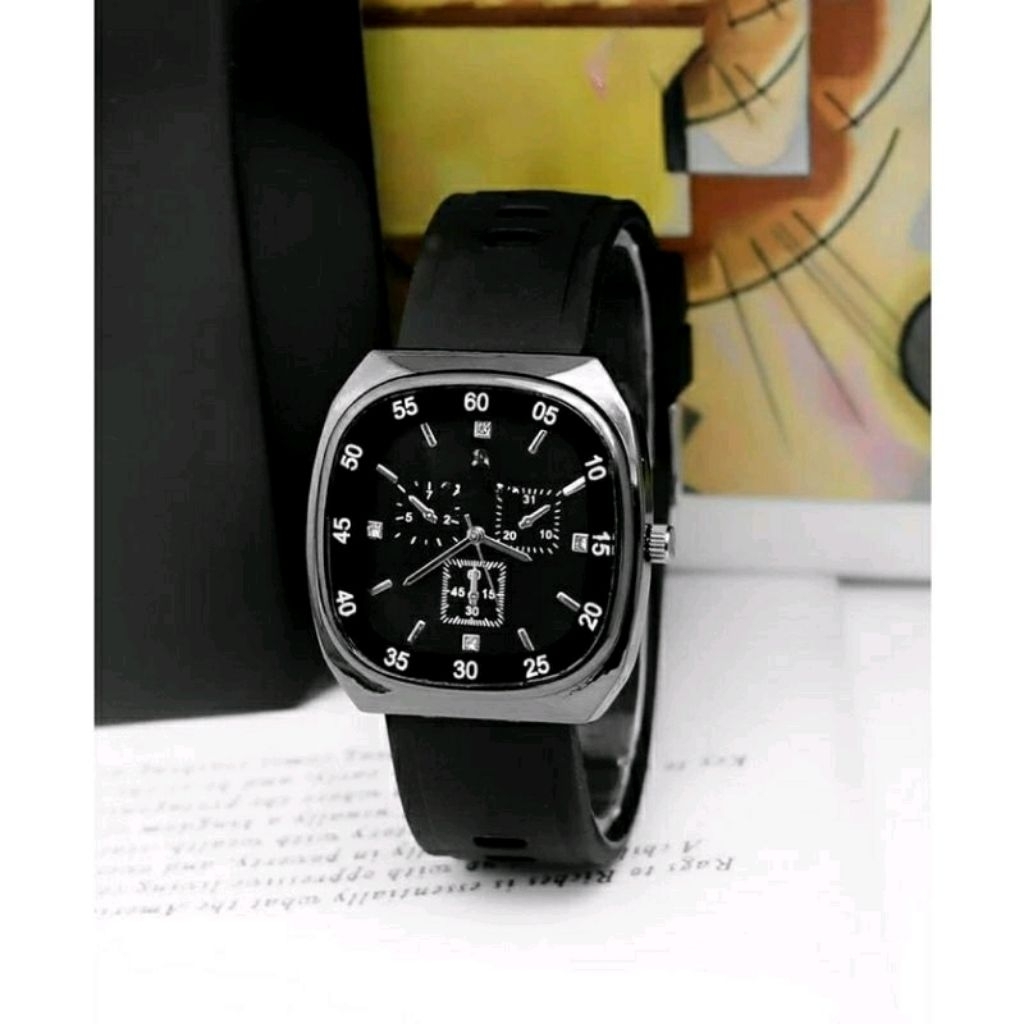 COD JAM TANGAN WANITA RUBBER KEKINIAN TERBARU 2023 MEWAH ELEGAN CEWE MURAH