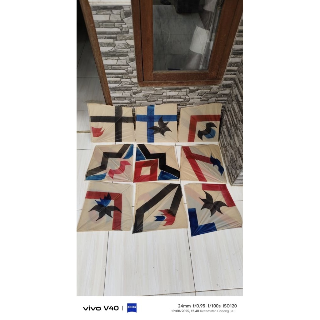 layangan seot pulas rapih 10 pcs