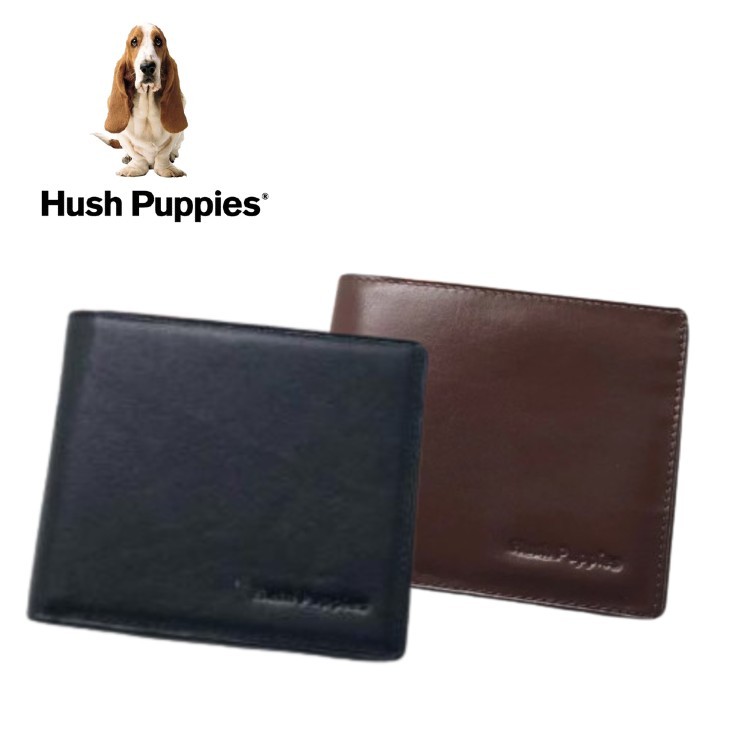 Hush Puppies Exclusive Bifold Genuine Cow Leather wallet dompet pria kulit asli 002 hss