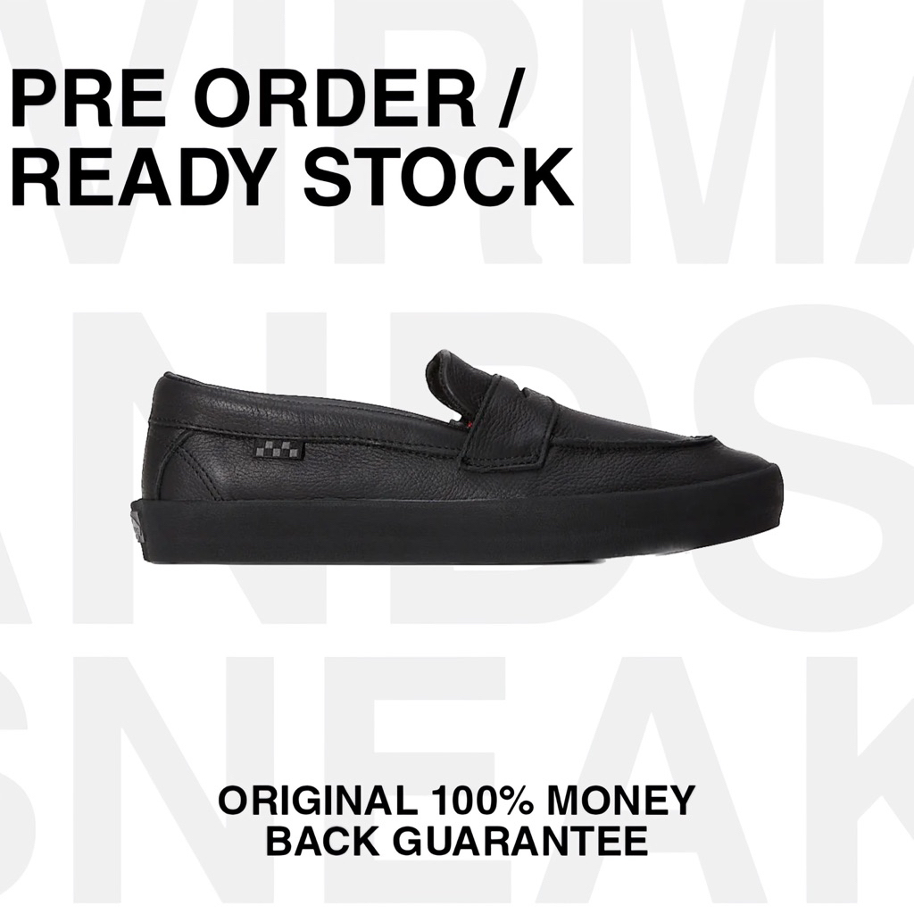 Vans Skate Loafer Black