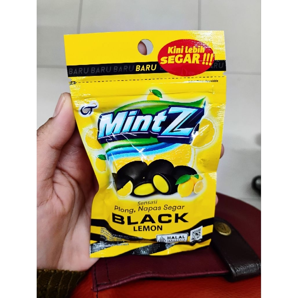 

Mintz Permen Black Lemon/Black Mint 40Gr