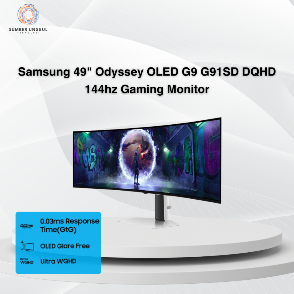 Samsung 49" Odyssey OLED G9 G91SD DQHD 144hz Gaming Monitor