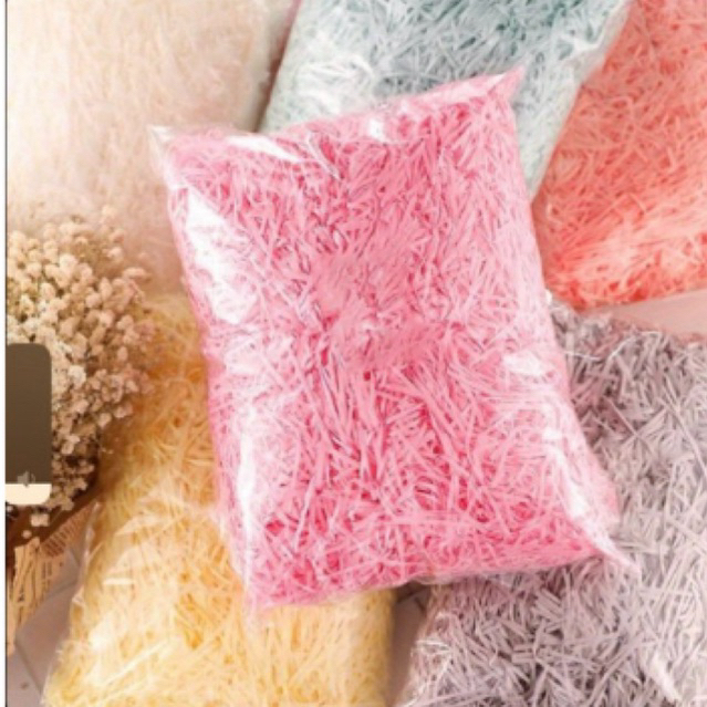 

Kertas Cacah Serut - Kertas Potong Shredded Paper Gift Box - Isi Boks Kado Hampers Filler Isian KERTAS CACAH SERUT PREMIUM/ ISI