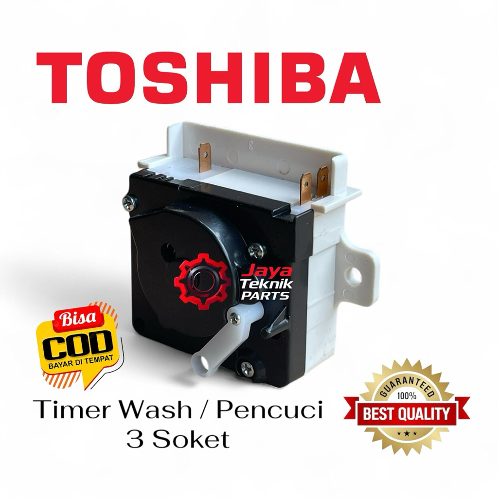 Timer Mesin Cuci TOSHIBA Timer Wash 3 Socket Mesin Cuci Toshiba 2 Tabung