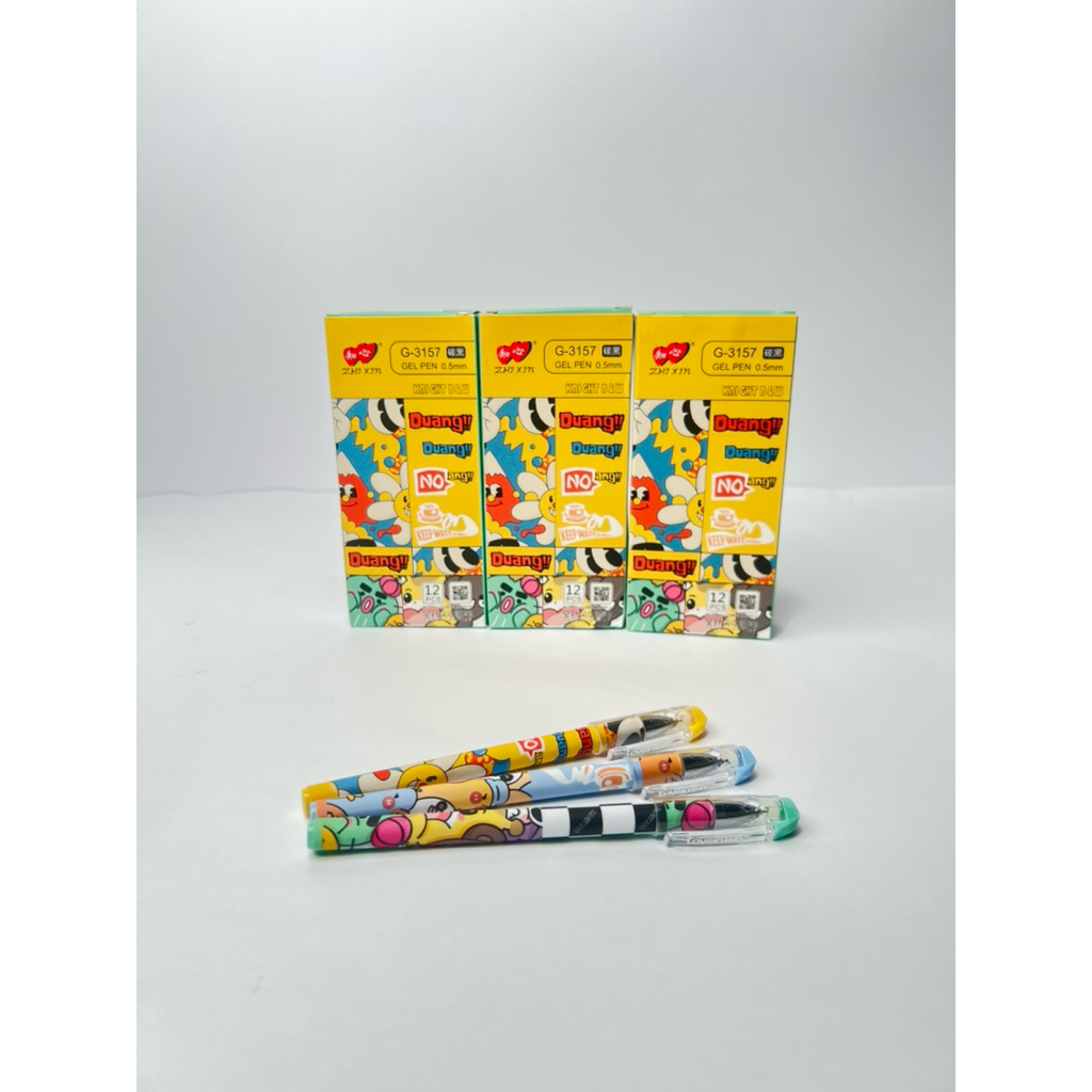 

(12 + 1 PCS) Bolpoint / Pulpen / Bolpen Zhixin Gel Pen 0.5