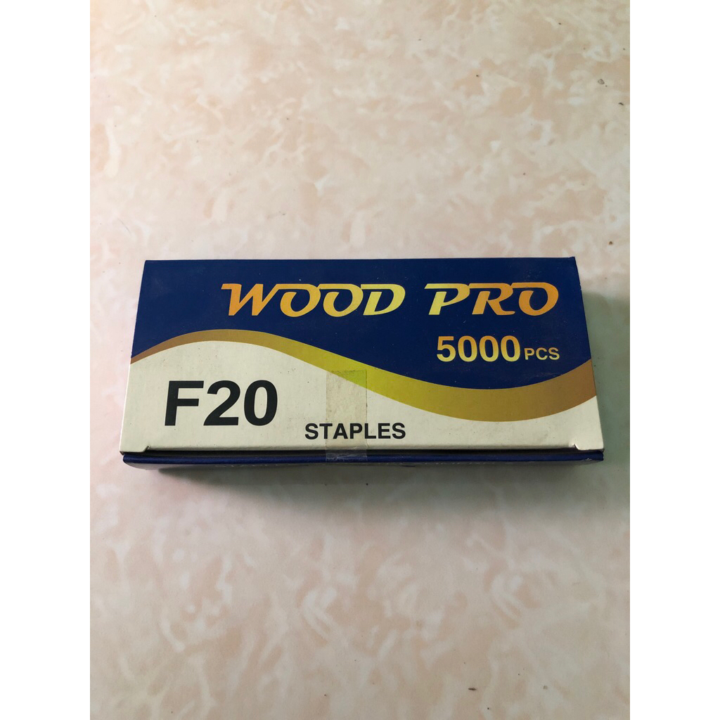 

staples f20 woodpro blue / airnails f20 woodpro blue /paku tembak angin woodpro blue f20