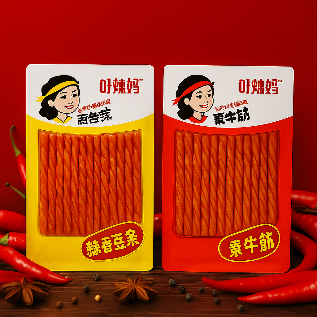 

Snack pedas halal soy based premium siap konsumsi 70-100gr