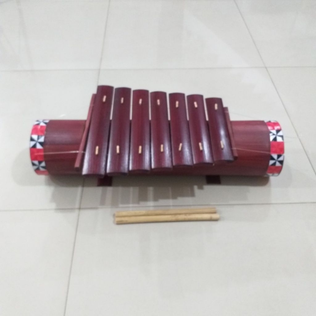 Gamolan Lampung / Alat musik Tradisional Cetik Lampung Nada Standard