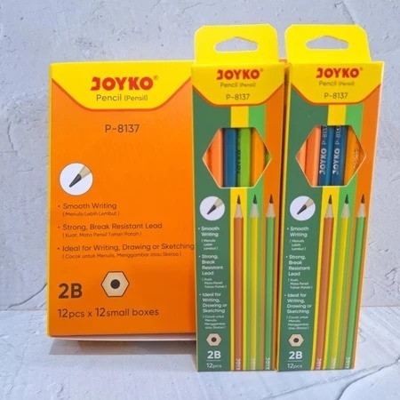 

(12 Pcs) Pensil 2B Murah Joyko P-8137