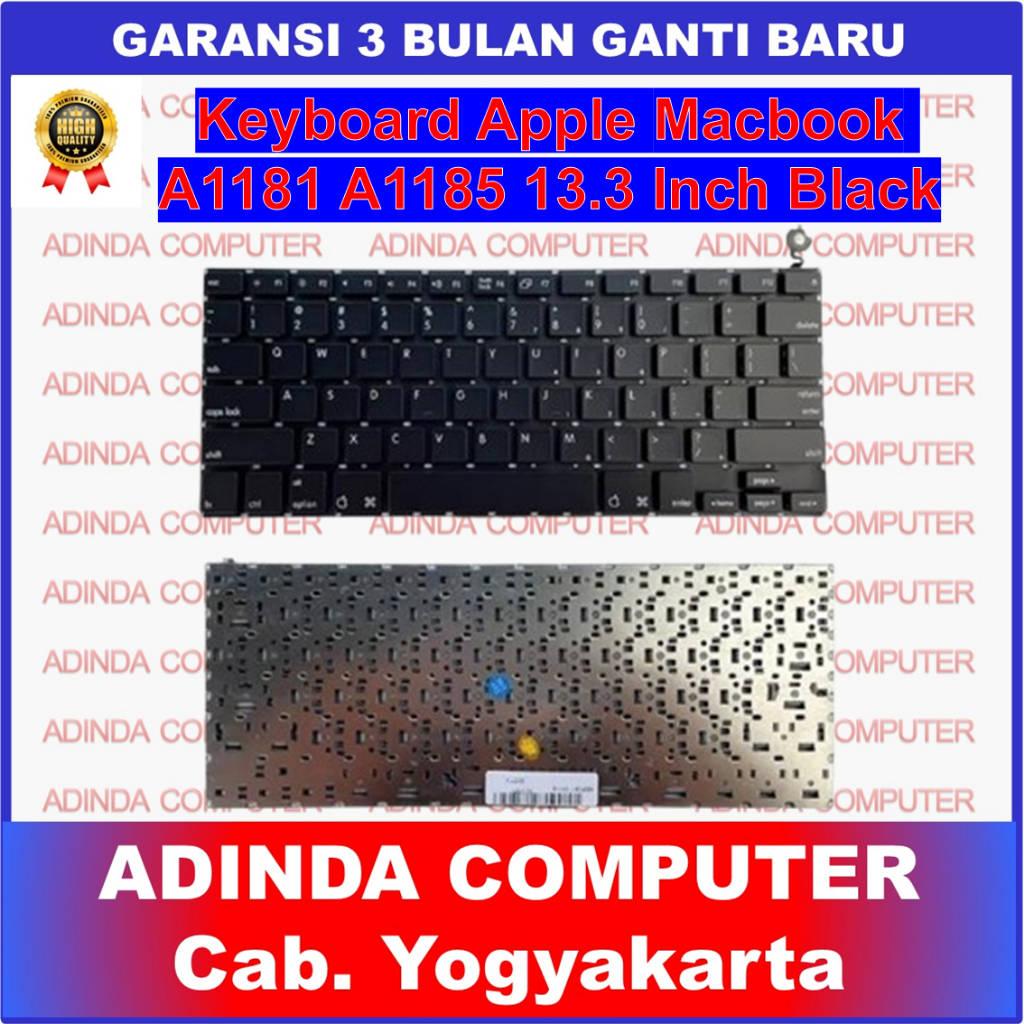 Keyboard Apple MB A1181 A1185 13.3 13 Inch Black