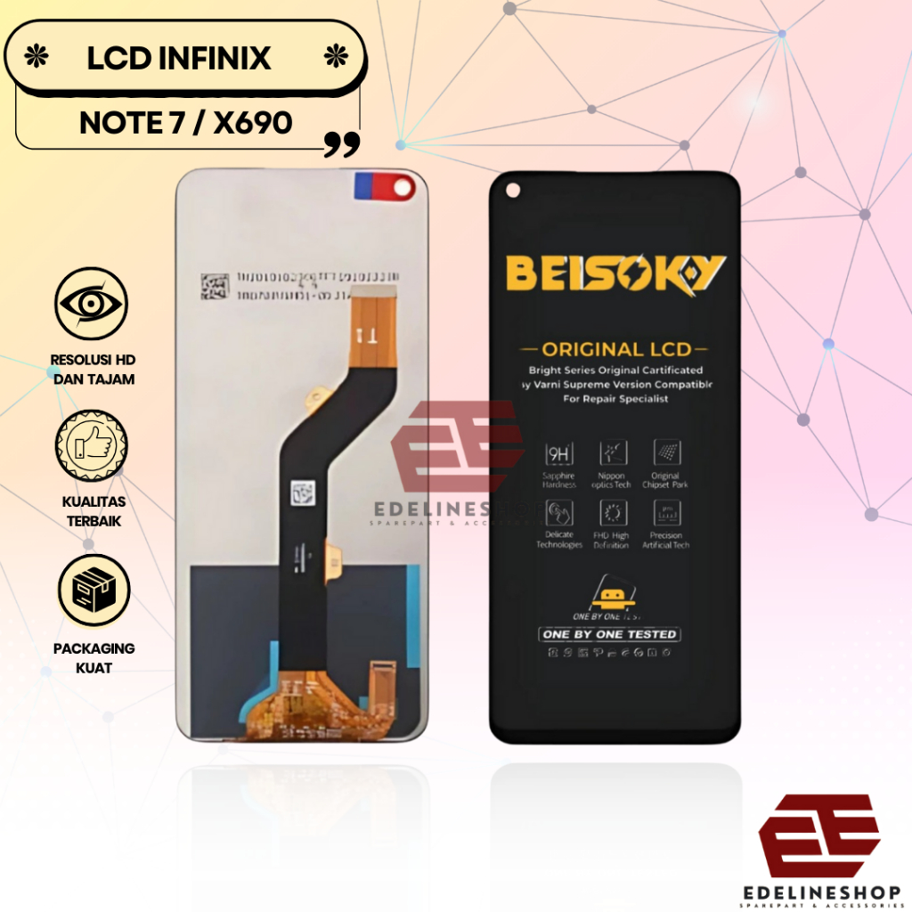 LCD TOUCHSCREEN INFINIX NOTE 7 X690 X690B ORIGINAL