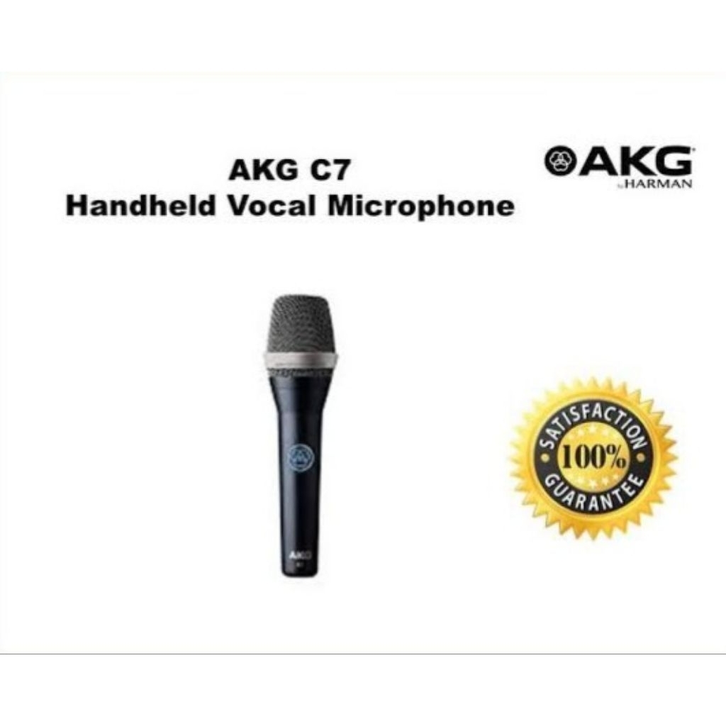 MICROPHONE AKG C-7 SUPER CARDIOID CONDENSOR HANDHELD VOCAL MICROPHONE AKG C7