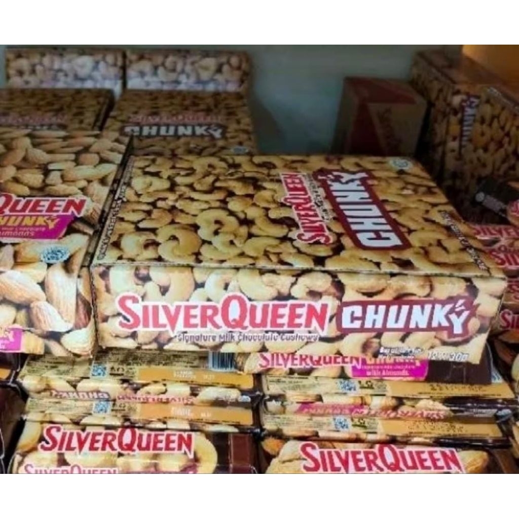 

Silverqueen Cashew Almond Chocolate 26gr 1 Box