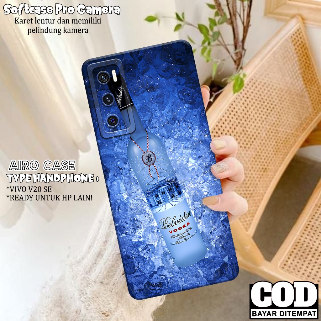 Softcase VIVO V20 SE Terbaru Case VIVO V20 SE Fashion Case MINUMAN Casing VIVO V20 SE Kesing VIVO V2
