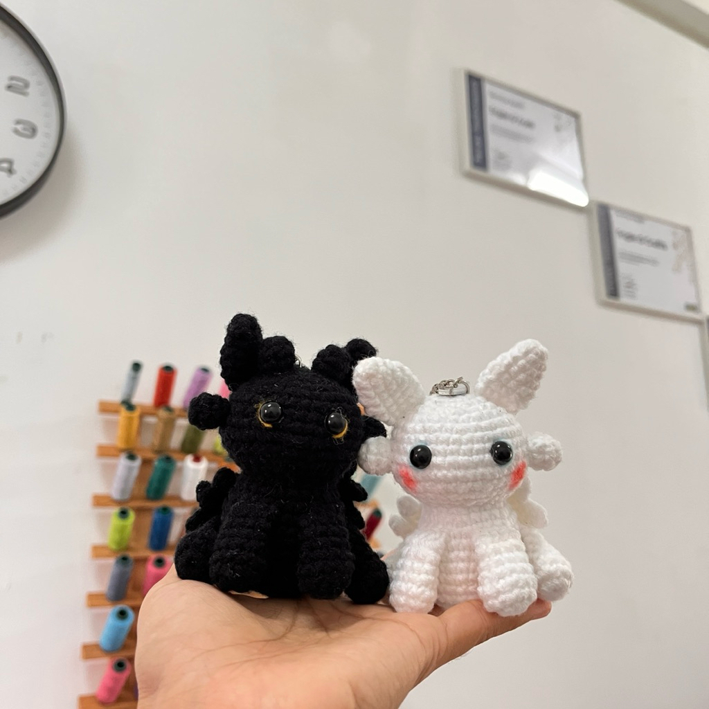 How to Train Your Dragon Amigurumi Mini Keychain