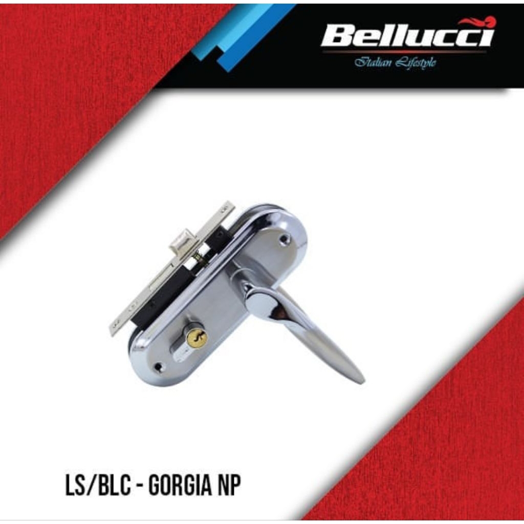 1 Set Kunci Pintu Kecil Bellucci Goergia NP  | Handle Pintu kecil Bellucci