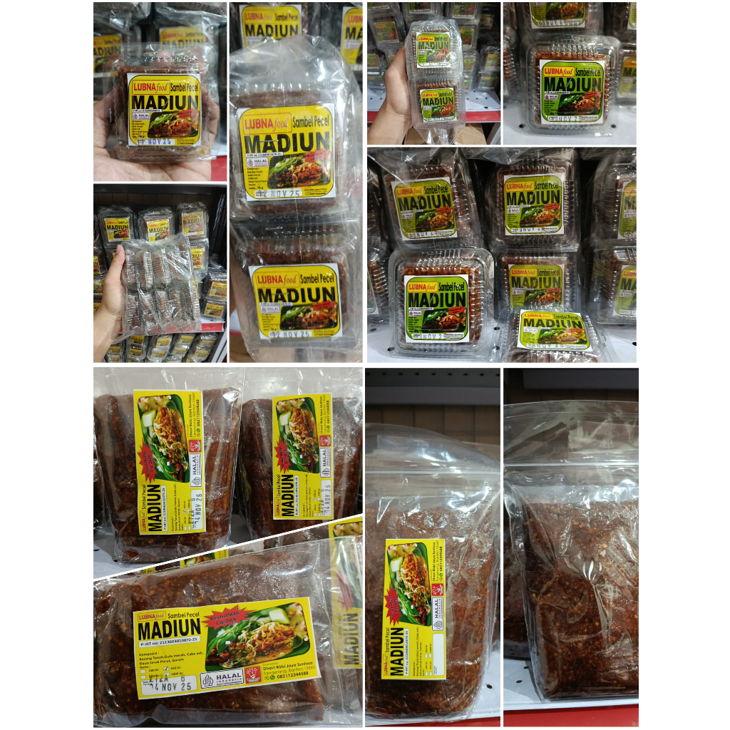 

Sambel Pecel Khas Madiun Lubna Food || Enak & Praktis Cocok buat Semua Makanan Pecel