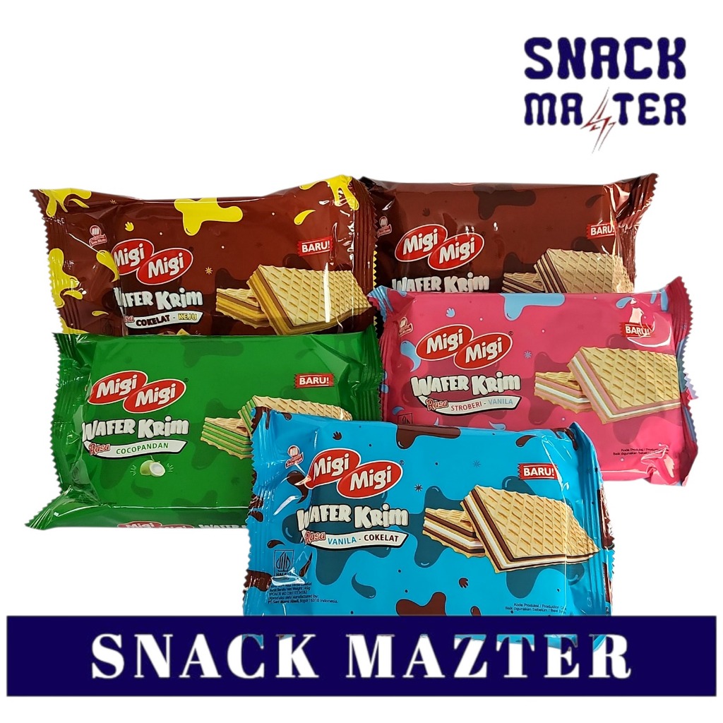 

Migi Migi Wafer Krim Reguler - Netto 45gr