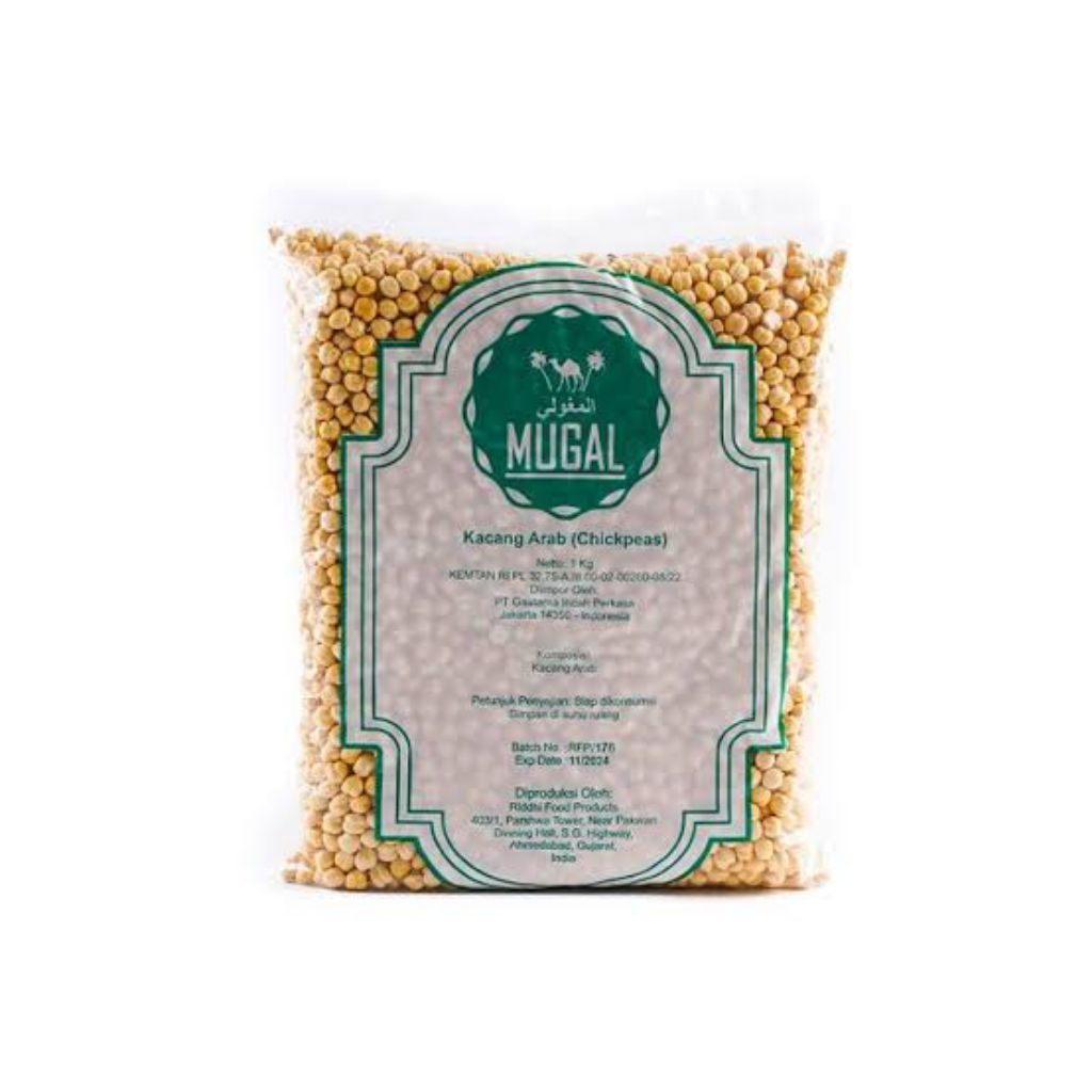 

Kacang Arab Chickpeas 1kg